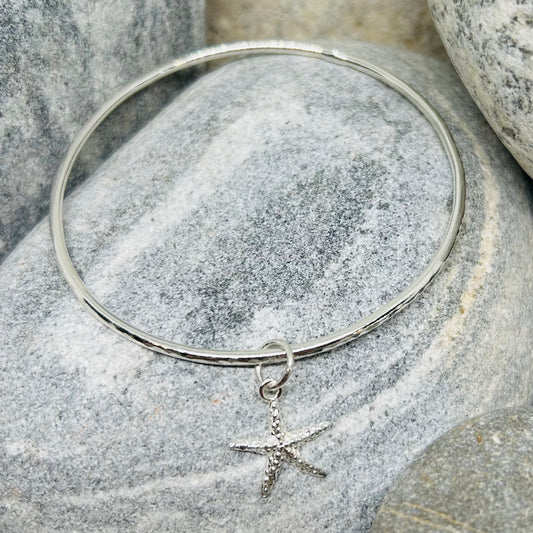 STARFISH CHARM BANGLE